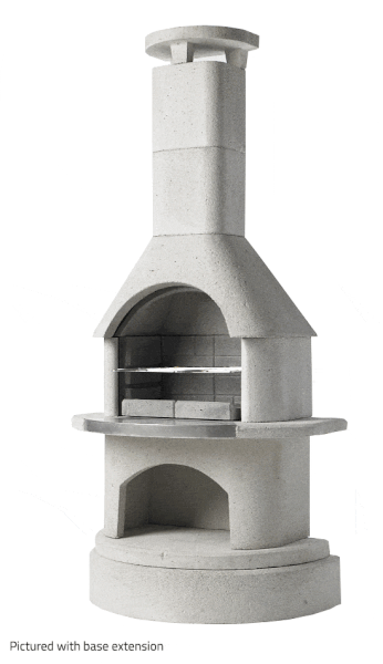 Buschbeck 3-in-1 Outdoor Fireplace | Elba