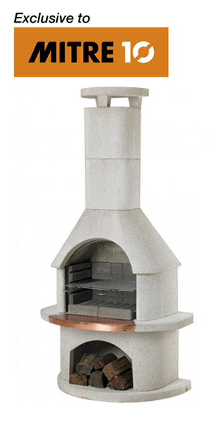 Buschbeck 3-in-1 Outdoor Fireplace | Sorrento